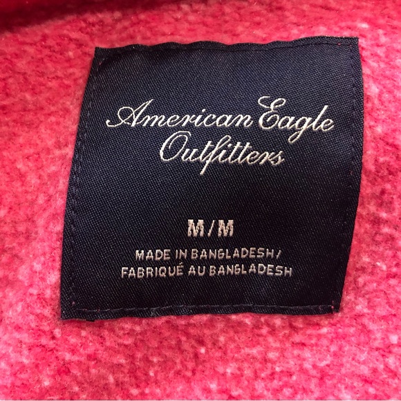 American Eagle Outfitters Logo Hooded Sweatshirt - Picture 3 of 4